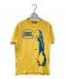 Hysteric Glamour（ヒステリックグラマー）の古着「ガールプリントTシャツ」｜イエロー
