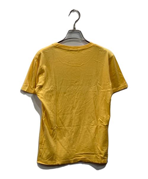 HG（エイチジー）HG (エイチジー) ガールプリントTシャツ イエロー サイズ:Sの古着・服飾アイテム