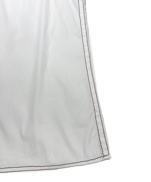 PRADA（プラダ）PRADA (プラダ) 襟付きブラウス ホワイト サイズ:40の古着・服飾アイテム