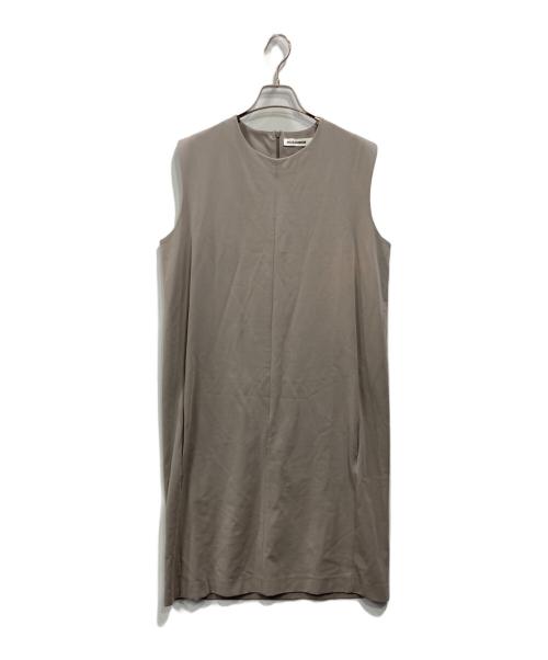 JIL SANDER（ジルサンダー）JIL SANDER (ジルサンダー) ノースリーブワンピース グレー サイズ:38の古着・服飾アイテム