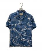 Patagoniaパタゴニア）の古着「アロハシャツ」｜ネイビー