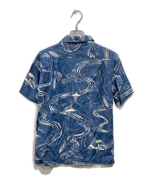 Patagonia（パタゴニア）Patagonia (パタゴニア) アロハシャツ ネイビー サイズ:KIDS Sの古着・服飾アイテム