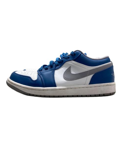 NIKE（ナイキ）NIKE (ナイキ) AIR JORDAN 1 LOW ブルー サイズ:26㎝の古着・服飾アイテム