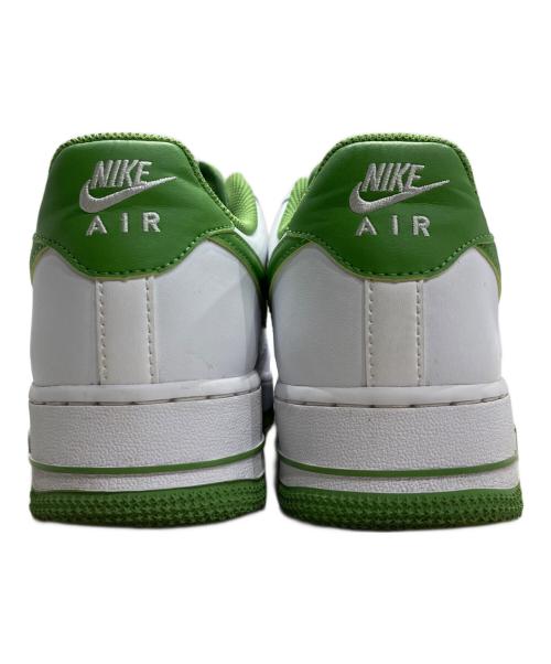 NIKE（ナイキ）NIKE (ナイキ) AIR FORCE 1 '07 ホワイト×グリーン サイズ:26㎝の古着・服飾アイテム