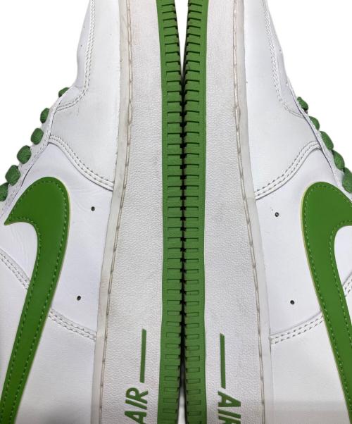 NIKE（ナイキ）NIKE (ナイキ) AIR FORCE 1 '07 ホワイト×グリーン サイズ:26㎝の古着・服飾アイテム