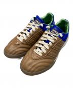 adidas×WALES BONNERアディダス×ウェールズボナー）の古着「SAMBA PONY」｜ブラウン×ブルー