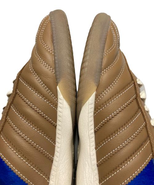 adidas（アディダス）adidas (アディダス) WALES BONNER (ウェールズボナー) SAMBA PONY ブラウン×ブルー サイズ:26.5㎝の古着・服飾アイテム