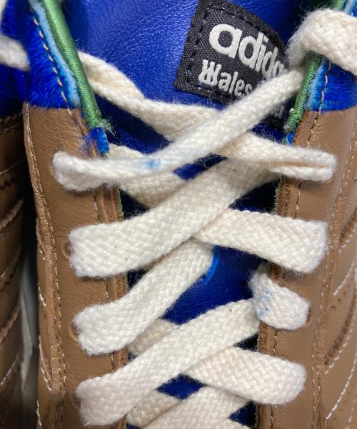 adidas（アディダス）adidas (アディダス) WALES BONNER (ウェールズボナー) SAMBA PONY ブラウン×ブルー サイズ:26.5㎝の古着・服飾アイテム