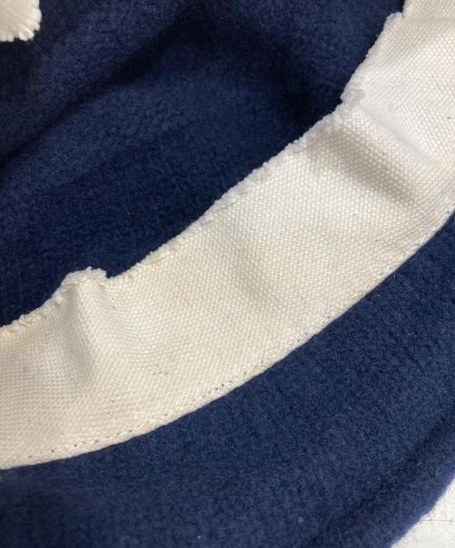 COMME des GARCONS JUNYA WATANABE MAN（コム デ ギャルソン ジュンヤ ワタナベ マン）COMME des GARCONS JUNYA WATANABE MAN (コム デ ギャルソン ジュンヤ ワタナベ マン) ウールハット ネイビーの古着・服飾アイテム