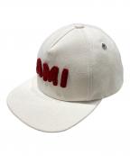 AMI Alexandre Mattiussiアミアレクサンドルマテュッシ）の古着「パッチ トラッカーキャップ」｜アイボリー