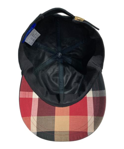 BLUE LABEL CRESTBRIDGE（ブルーレーベルクレストブリッジ）BLUE LABEL CRESTBRIDGE (ブルーレーベルクレストブリッジ) キャップ ブラックの古着・服飾アイテム