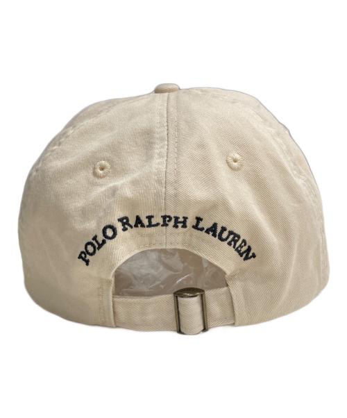 POLO RALPH LAUREN（ポロ・ラルフローレン）POLO RALPH LAUREN (ポロ・ラルフローレン) ポロベアキャップ ベージュの古着・服飾アイテム