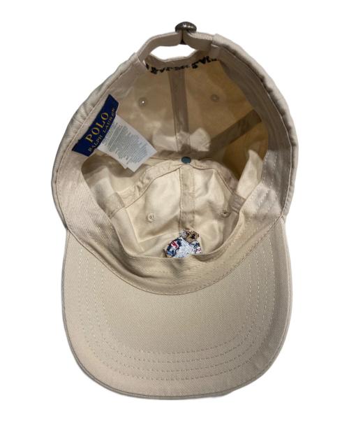 POLO RALPH LAUREN（ポロ・ラルフローレン）POLO RALPH LAUREN (ポロ・ラルフローレン) ポロベアキャップ ベージュの古着・服飾アイテム