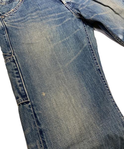 JOHNBULL（ジョンブル）Johnbull (ジョンブル) サスペンダー付デニムパンツ インディゴ サイズ:Mの古着・服飾アイテム