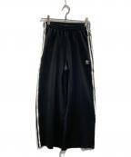 adidas Originalsアディダスオリジナル）の古着「アディカラー クラシックス ワイドレッグパンツ」｜ブラック