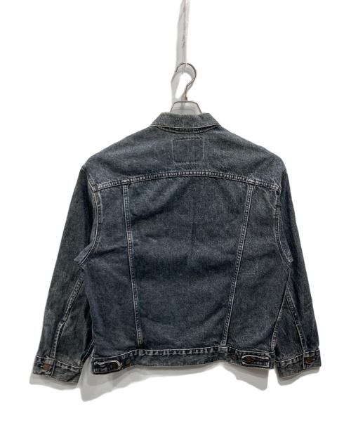 LEVI'S（リーバイス）LEVI'S (リーバイス) 先染めブラックデニムジャケット グレー サイズ:Mの古着・服飾アイテム