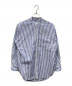 FRAMeWORKフレームワーク）の古着「ストライプシャツ」｜ホワイト×ブルー