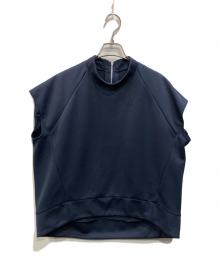 emmi atelier（エミアトリエ）の古着「ダンボールニットコクーンプル」｜ネイビー