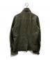 junhashimoto (ジュンハシモト) カウレザージャケット オリーブ サイズ:4：11000円
