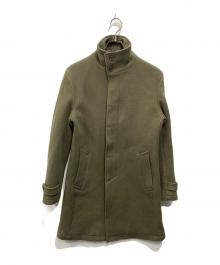 Junhashimoto（ジュンハシモト）の古着「スタンドカラーコート」｜オリーブ