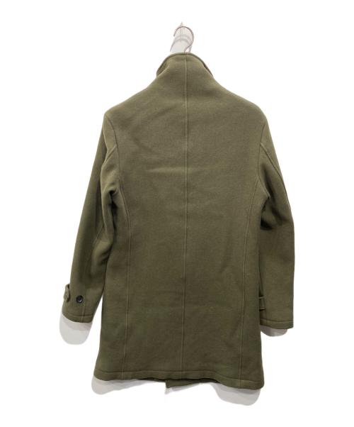 Junhashimoto（ジュンハシモト）Junhashimoto (ジュンハシモト) スタンドカラーコート オリーブ サイズ:SIZE5の古着・服飾アイテム