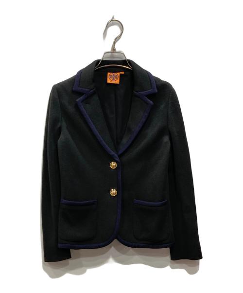 TORY BURCH（トリーバーチ）TORY BURCH (トリーバーチ) テーラードジャケット ブラック サイズ:XSの古着・服飾アイテム