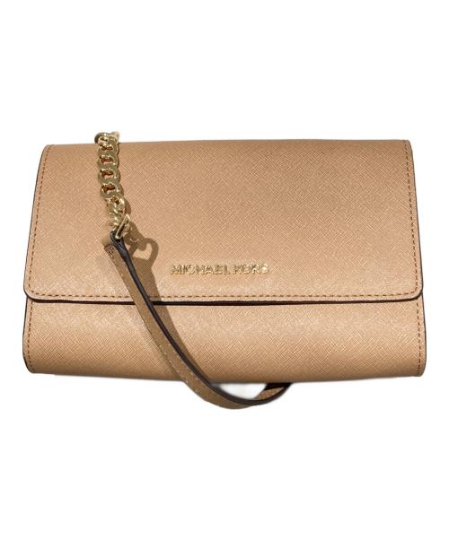 MICHAEL KORS（マイケル・コース）MICHAEL KORS (マイケルコース) ショルダーバッグ ブラウン サイズ:-の古着・服飾アイテム