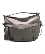 BURBERRY BLUE LABELバーバリーロンドンブルーレーベル）の古着「ワンショルダーバッグ」｜グレージュ