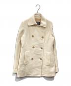 INEDイネド）の古着「ダブルフェイスカシミヤ混コート」｜ベージュ