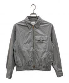 PAUL SMITH（ポールスミス）の古着「ライトウェイトテクスチャー ショートブルゾン」｜グレー