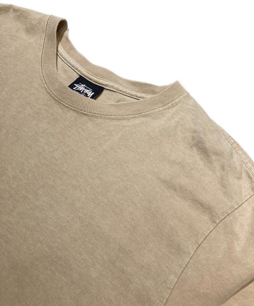 stussy（ステューシー）stussy (ステューシー) Buana Pigment Dyed Tee ベージュ サイズ:Ｓの古着・服飾アイテム