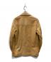 DIESEL (ディーゼル) レザージャケット ベージュ サイズ:48：18000円