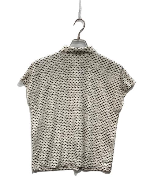MACKINTOSH LONDON（マッキントッシュ ロンドン）MACKINTOSH LONDON (マッキントッシュ ロンドン) レードルプリントブラウス ホワイト サイズ:38の古着・服飾アイテム