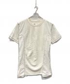 MM6 Maison Margielaエムエムシックスメゾンマルジェラ）の古着「半袖ワンピース」｜ホワイト