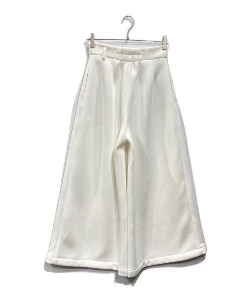maison de dolce（メゾンドドルチェ）maison de dolce (メゾンドドルチェ) ソフトイージーパンツ ホワイト サイズ:Ｓの古着・服飾アイテム