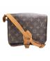 LOUIS VUITTON（ルイ ヴィトン）の古着「カルトシエールMM」｜ブラウン