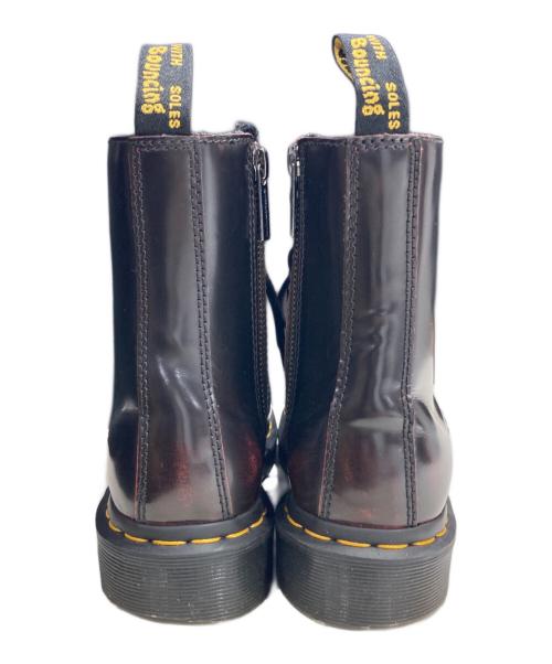 Dr.Martens（ドクターマーチン）Dr.Martens (ドクターマーチン) 1460 pascal frnt zip ブラック×ワインレッド サイズ:23㎝の古着・服飾アイテム