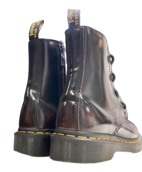 Dr.Martens（ドクターマーチン）Dr.Martens (ドクターマーチン) 1460 pascal frnt zip ブラック×ワインレッド サイズ:23㎝の古着・服飾アイテム