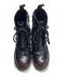 Dr.Martens (ドクターマーチン) 1460 pascal frnt zip ブラック×ワインレッド サイズ:23㎝：8000円