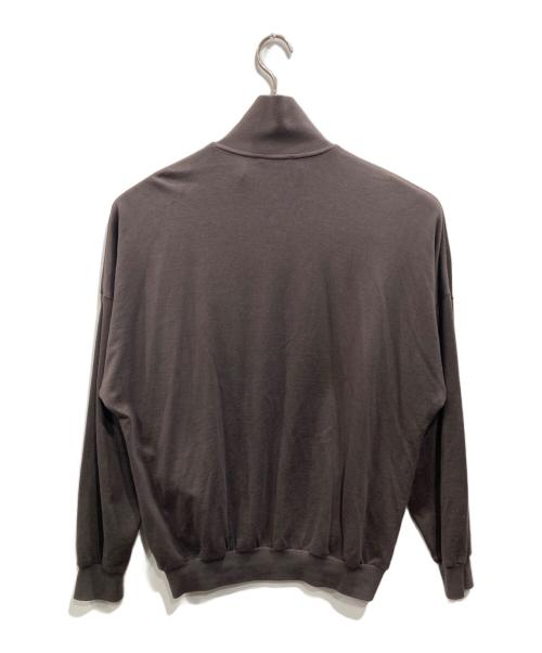 AURALEE（オーラリー）AURALEE (オーラリー) SUPER HIGH GAUGE SWEAT ZIP BLOUSON ダークブラウン サイズ:Ｓの古着・服飾アイテム