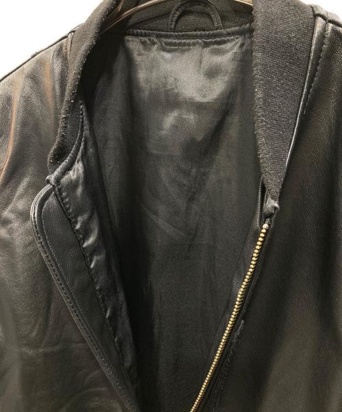 VIIBOY（バイボイ）VIIBOY (バイボイ) ラムレザージャケット ブラック サイズ:Ｓの古着・服飾アイテム