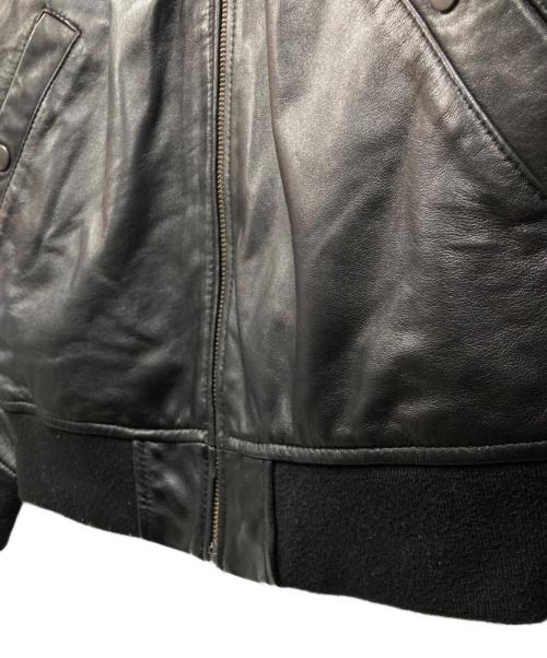 VIIBOY（バイボイ）VIIBOY (バイボイ) ラムレザージャケット ブラック サイズ:Ｓの古着・服飾アイテム