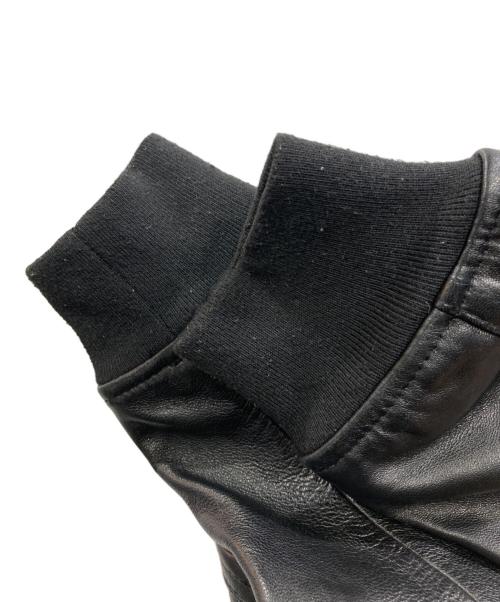 VIIBOY（バイボイ）VIIBOY (バイボイ) ラムレザージャケット ブラック サイズ:Ｓの古着・服飾アイテム