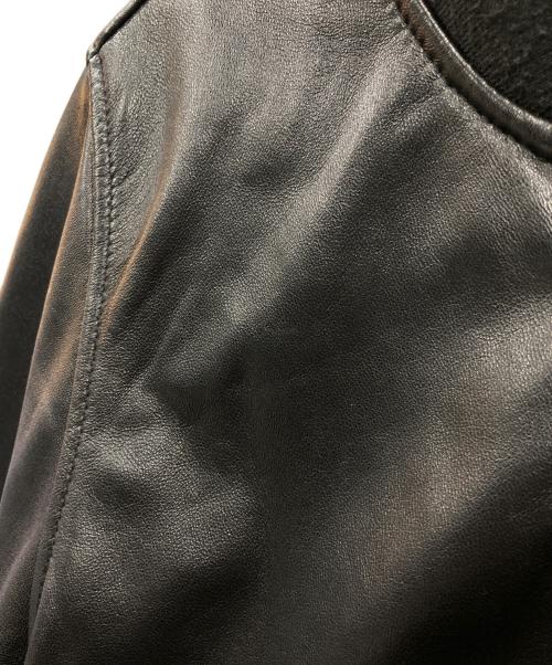 VIIBOY（バイボイ）VIIBOY (バイボイ) ラムレザージャケット ブラック サイズ:Ｓの古着・服飾アイテム