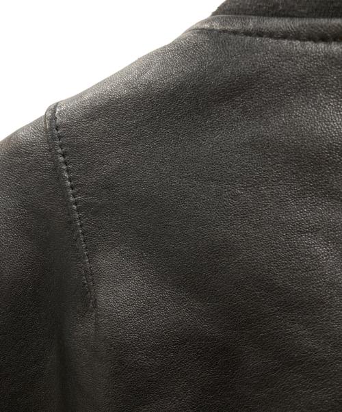 VIIBOY（バイボイ）VIIBOY (バイボイ) ラムレザージャケット ブラック サイズ:Ｓの古着・服飾アイテム