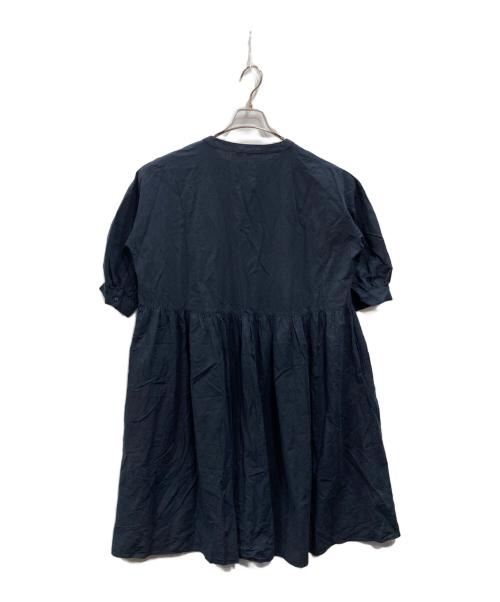 Donguri Closet（-）Donguri Closet (-) シャツワンピース ネイビー サイズ:Freeの古着・服飾アイテム