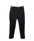 PT TORINOピーティートリノ）の古着「ストレッチナイロンテーパードパンツ」｜ブラック