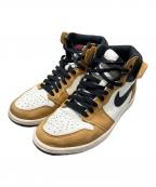 NIKEナイキ）の古着「AIR JORDAN 1 RETRO ROOKIE OF THE YEAR」｜ホワイト×ブラウン