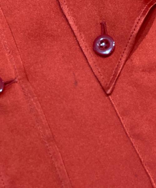 Yohji Yamamoto pour homme（ヨウジヤマモト プールオム）Yohji Yamamoto pour homme (ヨウジヤマモト プールオム) シルクシャツ レッド サイズ:3の古着・服飾アイテム