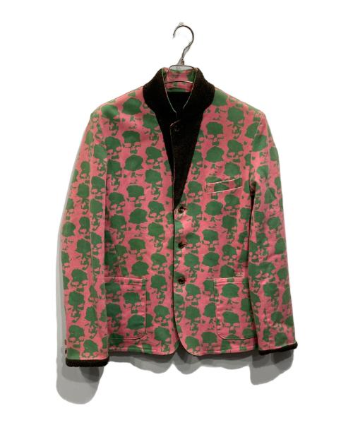 UNDERCOVER（アンダーカバー）UNDERCOVER (アンダーカバー) SHANTii (シャンティ) リバーシブルジャケット ピンク×グリーン サイズ:Mの古着・服飾アイテム